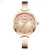 Luxury Fashion Dress Ladies Bracelet Watches Womens Quartz Stainless Steel Band Rose Gold Wristwatch lady Watch Reloj Mujer