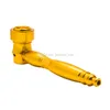 Metal Portable hookah glass smoking Pipe Filter streamline 4 parts Aluminum alloy Tobacco Accessories