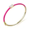 EnaMel de haute qualité 925 Sterling Sier Bijoux 18 carats fermés respectueux de l'environnement bracelet de bracelet pour femme