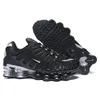 Shox TL Новые тренажеры TL Mens кроссовки Тройное черное золото черный серый глиняный оранжевый восход солнца скорость красных женщин моды спортивные кроссовки размером 36-46