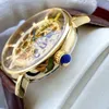 men's watches Top brand automatic mechanical 42mm tourbillon master luxury diamond leather sports montre homm