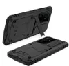 Housse de protection complète du corps en alliage d'aluminium antichoc Kickstand + Protecteur d'écran pour iPhone 12 Pro max XS XR Galaxy S21 S20 Note 20