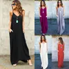 Womens Sexy Suspender Sleeveless Tank Dresses Maxi Boho Floral Summer Beach Long Evening Party Dress Plus Size