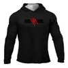 Herren-T-Shirt mit Kapuze, Frühling, schmale Passform, O-Ausschnitt, T-Shirt für Männer, Sport, Laufen, lange Ärmel, Fitnessstudio, Bodybuilding, T-Shirt, Fitness-T-Shirt 220714