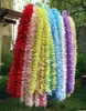 人工蘭の弦の結婚式の取り決めアジサイの造花の人工藤蘭の弦の結婚式のパーティー小道具の装飾
