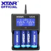 XTAR شاحن بطارية VC2 VC4 VC2S VC4 VC4S VC8 LCD لشاحن 14650 18350 18490 18500 18700 26650 22650 20700 21700 18650