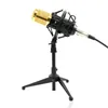 Microphone d'ordinateur BM800 Microphone de karaoké à condensateur filaire avec trépied en métal pour l'enregistrement Braodcasting BM-800 Mic