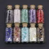 Wholesale Party Favor Gemstone Bottles Chip Crystals and Healing Stone, Chakra Crystals , Wicca Gem Stones Set, Witchcraft KD