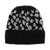 Beanie/Skull Caps Korean Winter Leopard Print Sticked Hat 2021 Autumn and Crochet Warm Unisex1