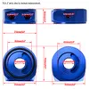 PQY - Car Aluminum Universal Oil Filter Sandwich Adapter For Oil Cooler Plate Kit AN10 PQY6721