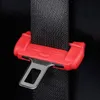 Universal Car Safety Belt Buckle Protector Silicon Anti-Scratch Seat Belt Buckle Clip Interior Button Case Anti-Scratch Cover