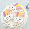 20PcsLot Kawaii Unicorn Rainbow Star Resin Flat Back Cabochon Scrapbooking Hair Bow Center Embellishments DIY Accessories Y01076350669