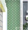 Piastrelle verdi nordiche mattone fiore esagonale piccola cucina fresca balcone fiori fetta muro bagno e piastrelle pavimento