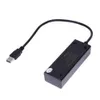 Yüksek Kalite 4 in 1 Siyah USB 3.0 Hub Splitter PS4 / PS4 Için Ince Yüksek Hızlı Adaptörü Xbox Için Xbox Ince USB Için