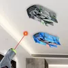 RC Auto Spielzeug Anti Gravity Decken Decke Folgen LED-Lasergeführte Real Wall Klettern Radio Control Lichtgesteuerte Autos Spielzeug Für Kinder DHL Free YT199502