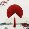 パーティーの恩恵中国の赤い紙の折りたたみファンの壁の装飾ぶら下がっているパッケージ大型プリントギフト折りたたみ装飾的なfans1