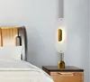 Hardware criativo pós-moderno Levou lâmpadas de mesa sala de estar decoração iluminação quarto de cama de leitura