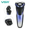 VGR rasoir électrique rasoir Rechargeable lavable rasoir pour hommes appareils de soins personnels rasoir électrique V-306 Kit de toilettage de voyage