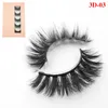 5Pair / Set Mink Eyelashes Eye Maquiagem Mink Lashes Soft Natural Densa Densa Eyelashes Eye Lash Extensão Ferramentas de Beleza