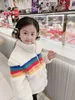 Compare with similar Items high quality Autumn Winter Girls boys Plush Coats Kids Soft Turtleneck Outwear Keep Warm Children'S Coral Fleece