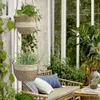 Jardinière suspendue en corde, panier de rangement de plantes tissées, Pot de fleur d'intérieur et d'extérieur, cintres pour plantes, décoration de maison moderne