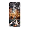 För Samsung Galaxy A51 A71 Telefonväska Cartoon Frosted Back Cover för Samsung A 51 A 71 A515 A715 Coque