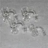 Roken Quartz Terp Vacuum Bangers Domeloze TerpsLurper Up Olie Banger Nail met 25mm Emmer 30mm Bodem voor Glas Bong Rigs