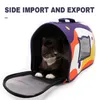 Sac à dos portable pour chat de compagnie, sac de transport respirant pour chiot, sac de voyage en plein air, transport pour animaux de compagnie, sac à main de transport bbyOIa