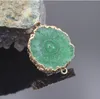 fabrycznie nowy kwarc punkt leczenia czakra naturalny kryształowy wisiorek Kolor szorstki kamień złącze splatane