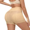 CXZD Booty Hip Enhancer Invisible Lift Butt Lifter Shaper Rembourrage Culotte Push Up Bottom Boyshorts Sexy Shapewear Culotte 220307