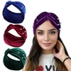 Headband de pérola torcido knotted largo cabelo hoop moda headband cabelo elástico haops moda acessórios de cabelo para mulheres