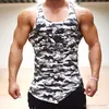 Herren Tank Tops Weste Baumwolle Sport Kurzes Top Muskelmann Ärmellos O-Ausschnitt Sportlich