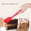 Teenra 3pcs Red Theatre-Resistant Silicone Spoon Spatula Set Кухонная посуда, набор инструментов силиконовой пирог, набор нерадосленных лопаточников Spatula 201116