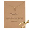 Fashion Gold Sier Plated Color Short Necklace English Letter Wind Muscial Pendant Choker for Women