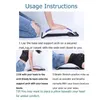 Back Massager Stretcher Sciatica Massage Tool Massageador Magic Stretch Fiess Lumbar Support Relaxation Spine Deck Pain Relief