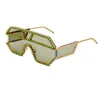 Sunglasses Women Rhinestone Mens Brand Designer Luxury Oversized Ladies Sun Glasses1