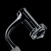 DHL !!! Volledige las roken Terp Slurper Quartz Banger met Diamond Feited Bodem 2.5mm Wall Beveled Edge Naadloze Slasters Nagels voor Glas Water Bongs DAB Rigs Pipes