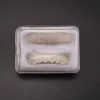Luksusowy hip hop grillz zęby biżuteria biżuteria sześcienna cyrkonia lód na gold grillz dentystyczne grille akcesoria 9166585