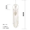 ins Chic Bohmian Wall Hanging Tapestry Leaves Handwoven Cotton Dreamcatcher Decorative Home Pendant Tapestry Boho Decor Macrame2911371