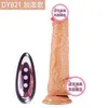 Nxy Dildo vibratore in silicone a distanza senza fili riscaldamento ruota vibratore vibratore sesso spinta anale per masturbazione femminile Dil 0105