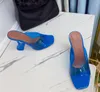 fashion women classic Crystal-embellished Pvc Slingback Pumps sandals top quality free ship