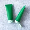 30 sztuk 100g miękka pusta rura zielony makijaż kosmetyczny kremowy balsam z kontenerów Case 100ml Clearser Containerger Package