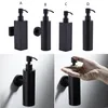 200ml Wall Mounted Shower Bottle Pump Stainless Steel Shampoo Dispenser Black