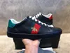 Scarpe casual da uomo di alta qualità White Ace Green Red Stripe Italy Bee Tiger Snake Sneaker da donna Scarpe da ginnastica Chaussures Pour Hommes con scatola