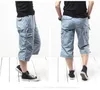 Heren Shorts 2021 Mode Mens Soldaten Cargo Leger Tactische Mannen Katoenen Losse Werk Casual Korte Broek