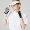Luxury-Cycling Mountain Bike Gloves Anti-slip Anti-sweat Men Women Half Finger Sports Fishing Breathable Glove