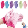 Bath Gloves Exfoliating Gloves Moisturizing Bath Gloves Bath Shower Mitt Scrub Spa Massage Skin Care Body sea shipping CCA3092