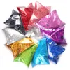 50g/påse Blandad Nail Chunky Glitter Paljetter Holografisk Hexagon Form Sparkly Nail Art Flakes 3D Decor Gel Polish Tillbehör