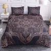Zeimon Bronzing Mandala 3D Bedding Set Duvet Cover Queen / King Size Bohemian Luxury BedClothes Heminredning 201021