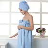 Handdoek zachte microfiber magie absorberende droge spa bad strand badjas pet voor vrouwen meisjes januari88